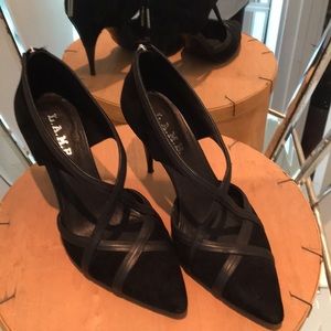 L.A.M.B. Black Pumps Size 9